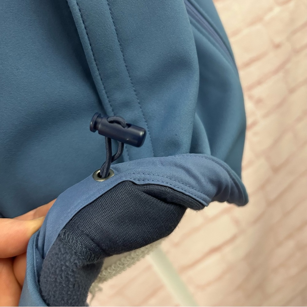 Columbia Womens Jacket Softshell Zipper Blue Size… - image 4